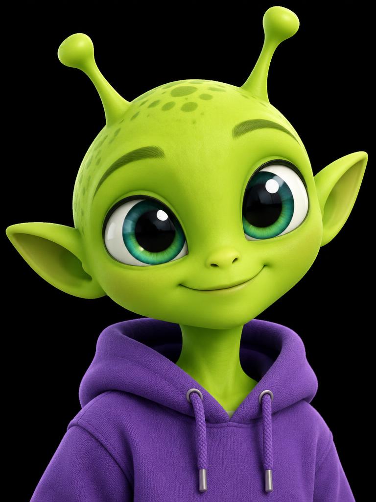 Alien fofo